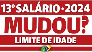 PÉSSIMA NOTÍCIA: NOVO LIMITE de IDADE para RECEBER o 13 salario ANTECIPADO - VEJA quem FICA de FORA!