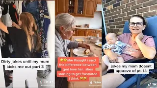 Dirty Jokes With My Mom TikTok 😂😂🤣🤣 part 4