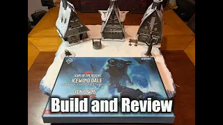 Icewind Dale Ten Towns Paper Craft set build and review
