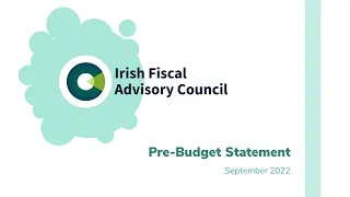 Fiscal Council Pre-Budget 2023 Statement