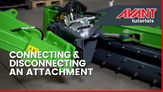 Connecting & disconnecting an attachment