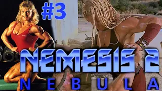 American bodybuilding babe Sue Price in Nemesis 2: Nebula. Part #3