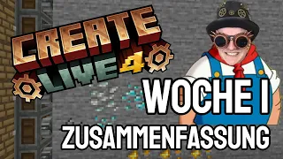 CREATE LIVE 4 WOCHE 1 ZUSAMMENFASSUNG - ALLE TEILNEHMER