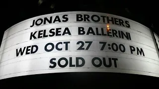 Jonas Brothers Kelsea Ballerini Hollywood Bowl Los Angeles California USA October 27, 2021 Sold Out