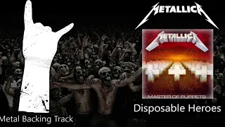 Metallica - Disposable Heroes (Guitar Backing Track)