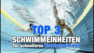 Diese 3 Einheiten machen Dich im Kraulschwimmen schneller + Q&A | SWIMAZING UNIVERSITY