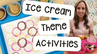Ice Cream Theme Activities