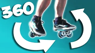 How to 360 on Freeskates!