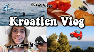 Kroatien Vlog🤍 *fahrt in den Urlaub🚗 *mit meinem Bruder🤠