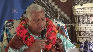 FIJIAN PRIME MINISTER HON. VOREQE BAINIMARAMA LAUNCHES THE WALESI DIGITAL TV AT BOUMA VILLAGE