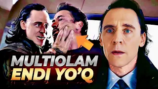 Multiolam Xavf Ostida | Loki Endi Nima Qiladi? | Loki 2-Sezon - O'zbek Tilida Tahlil #2