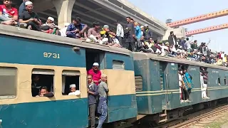 World Ijtema 2024 tongi...Bangladesh train.. বিশ্ব ইজতেমা ২০২৪ # Vlog#new Video