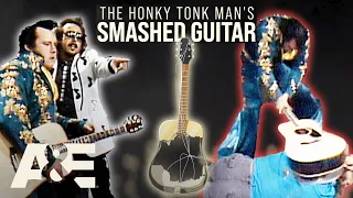 WWE's Most Wanted Treasures: The Honky Tonk Man's Smashed Guitar FOUND by Jimmy Hart | A&E