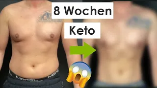 8 Wochen Keto Transformation | in 60 Tagen zum Sixpack? | Vorher Nachher Vergleich