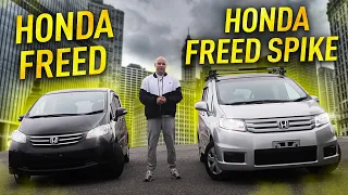 Honda Freed и Honda Freed Spike - отличия - какую брать #tokitoauto