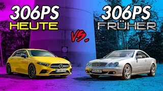 306PS heute vs. 306PS früher | Mercedes Benz C215 CL 500 vs W177 A 35 AMG