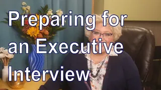 🏆 Tammy Kabell: How to Prepare for an Executive Interview 🏆