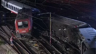 Dozens injured as two trains collide in Germany