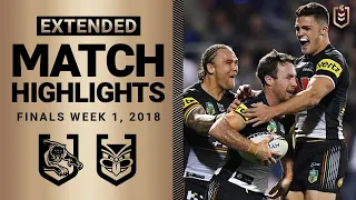 NRL Finals Flashback | Penrith Panthers v New Zealand Warriors | Finals Week 1, 2018