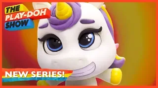 Play Doh Videos | Adventures of Tootie the Unicorn 🦄 Stop Motion | The Play-Doh Show