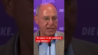 Gregor Gysi: "Mit Sarah #Wagenknecht führe ich Gespräche, Klarheit gewinne ich dadurch nicht" #gysi