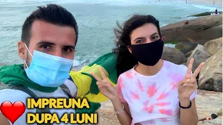 A VENIT VALENTINA IN BRAZILIA dar nu stam impreuna (mi-e frica de CORONAVIRUS)