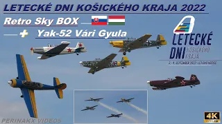 Retro Sky BOX + Vári Gyula 🇸🇰 🇭🇺 ▲ Košice Airshow 2022