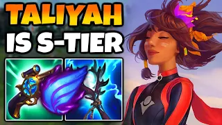 Riot buffed Taliyah and now she is S+ Tier Mid.