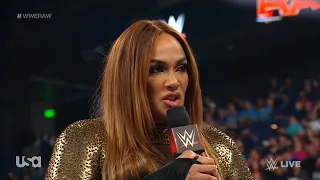 Rhea Ripley Interrupts Nia Jax and Becky Lynch - WWE RAW 2/12/2024