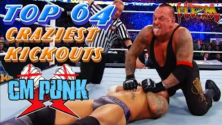 Top 64 Craziest Kickouts of CM Punk ⚡✊🏻⚡