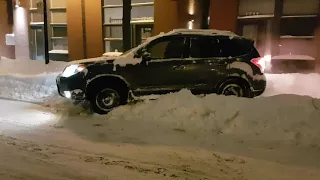 Subaru Forester XT 2014 - In Thick Snow
