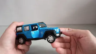 Jeep Wrangler Rubicon Sport модель 1:32 "Автопром". Металл, звук, свет