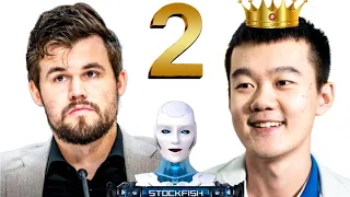 World chess Champion Ding Liren Vs World chess Champion Magnus Carlsen | Magnus Vs Ding | Chess com