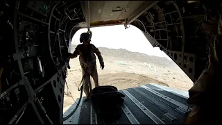 ROK ARMY Specialforce Desert Fastroop training POV - MH-47