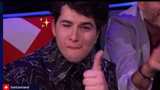 Gjon’s Tears being cute at Eurovision for seven minutes 💖