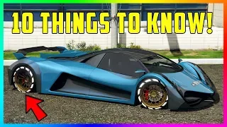 10 Things You NEED To Know Before You Buy The Principe Deveste Eight Super Car In GTA Online!