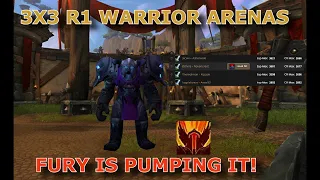 R1 FURY WARRIOR ARENA - 3X3 2900 ARENAS (9.2 PATCH)