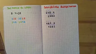 Schriftliche Multiplikation #1