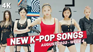 NEW K-POP SONGS | AUGUST 2022 (WEEK 4)