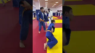 Мастер-класс Tai-Otoshi - передняя поддержка от Дениса Ярцева. Сборы по дзюдо в России г. Челябинск.