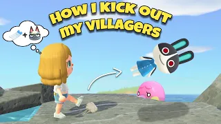 How I KICK OUT my VILLAGERS (MY BEST METHOD) // ACNH