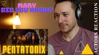 Perfect voices? Pentatonix - Mary Did You Know Reaction Video