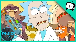 ¡Top 20 Cosas que (Probablemente) NO VISTE en Rick y Morty!