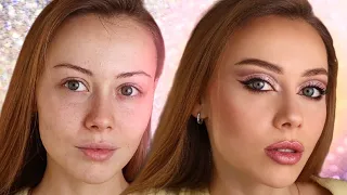 CAT EYE MAKEUP | макияж КОШАЧИЙ ГЛАЗ 😻