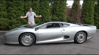 Here's Why the Jaguar XJ220 Is the Craziest 1990s Supercar