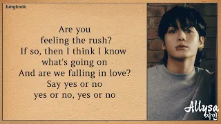 Jung Kook 'Yes or No' Lyrics