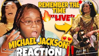 FIRST TIME REACTING TO: MICHAEL JACKSON REMEMBER THE TIME (LIVE PERFORMANCE)😍