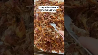 3-Ingredient Pulled Pork Instant Pot Recipe