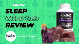 Sleep Gummies Review (with CBD & Delta 9 THC)  - cbdMD