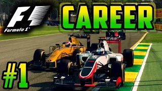 F1 2016 Season Mod Career Part 1: Australia | Haas F1 Team